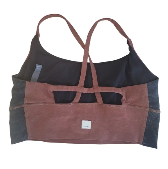 Vuori Aspire Elevation Sports Bra Activewear Size Medium Camo Sides . - Picture 4 of 6